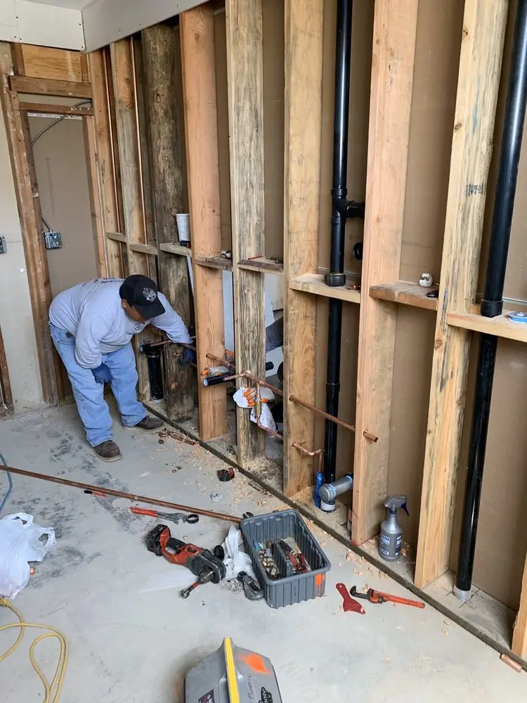 Commercial rough-in plumbing for Trenchless Sewer Repair in Weatherford